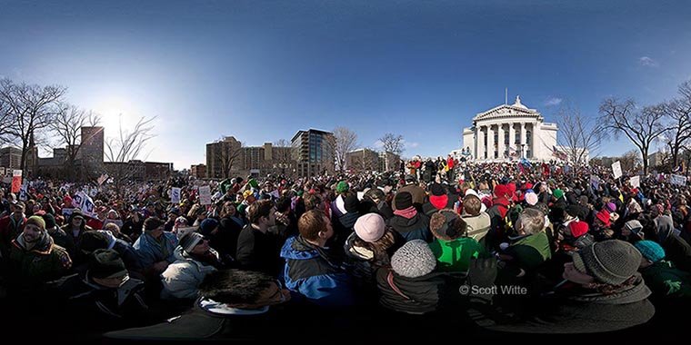 Senators Return Rally